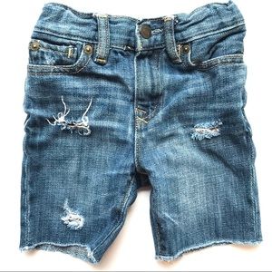 Baby Gap destroyed cut offs, 2T